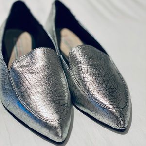 Silver Metallic Flats - Chinese Laundry - 6.5